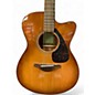Used Yamaha FSX800C Sandburst Acoustic Electric Guitar