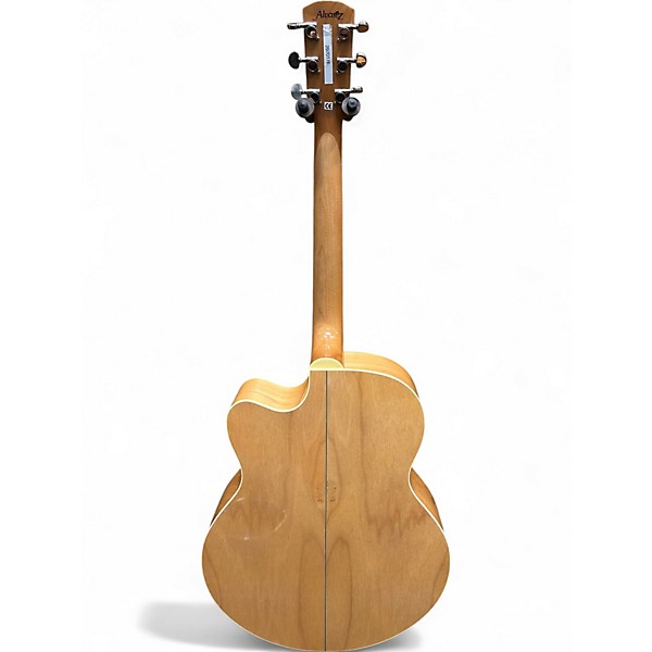 Used Alvarez AJ60SC Natural Acoustic Electric Guitar