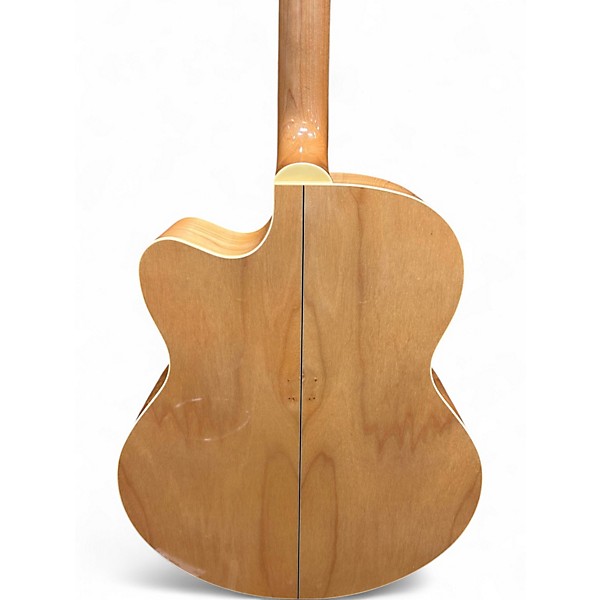 Used Alvarez AJ60SC Natural Acoustic Electric Guitar