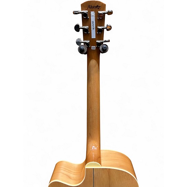 Used Alvarez AJ60SC Natural Acoustic Electric Guitar