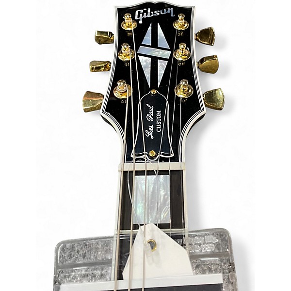 Used Gibson LES PAUL CUSTOM 70S Cream Solid Body Electric Guitar