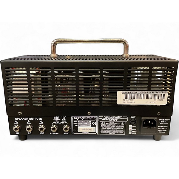 Used Orange Amplifiers DA15H Dark Terror 15W Tube Guitar Amp Head