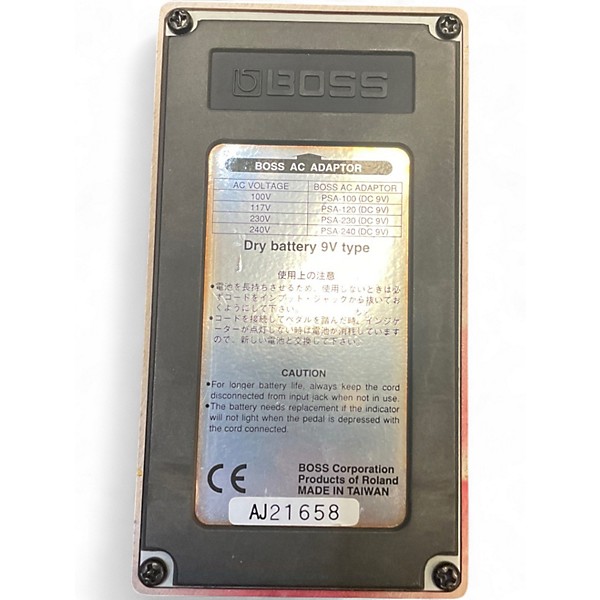 Used BOSS XT-2 XTORTION Effect Pedal