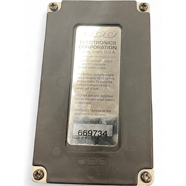 Used DOD FX40B Equalizer Pedal