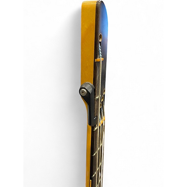 Used Kubicki EX FACTOR Silver Sparkle Electric Bass Guitar