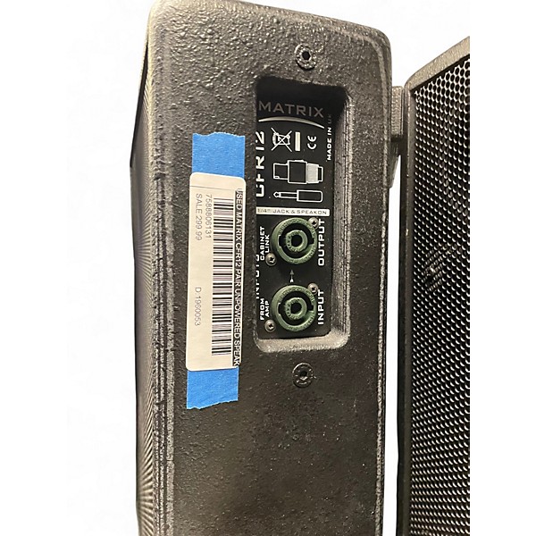 Used Matrix CFR12 PAIR Unpowered Speaker