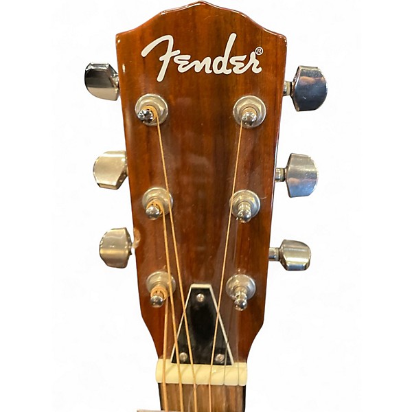 Used Fender FR-50 Natural Resonator Guitar