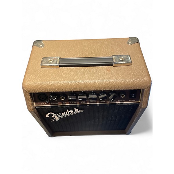 Used Fender Acoustasonic 15 Acoustic Guitar Combo Amp