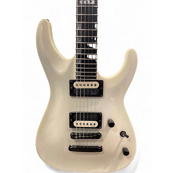 Used ESP Horizon NT II Snow White Solid Body Electric Guitar