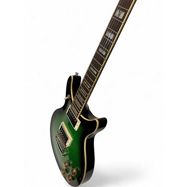 Used Epiphone DC Pro Green Solid Body Electric Guitar