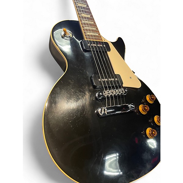Used Gibson Les Paul Traditional Black Solid Body Electric Guitar