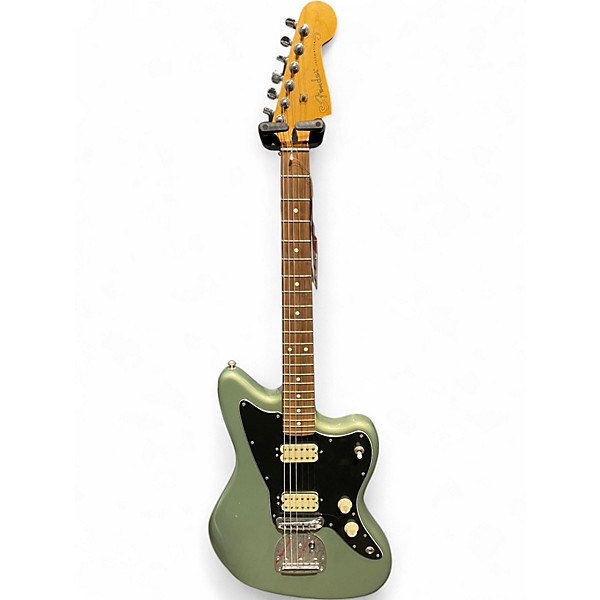 Used Fender JAZZMASTER GREEN Solid Body Electric Guitar