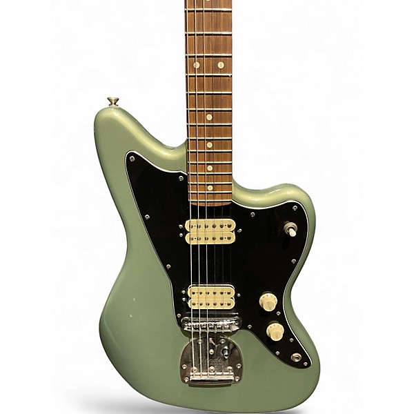 Used Fender JAZZMASTER GREEN Solid Body Electric Guitar