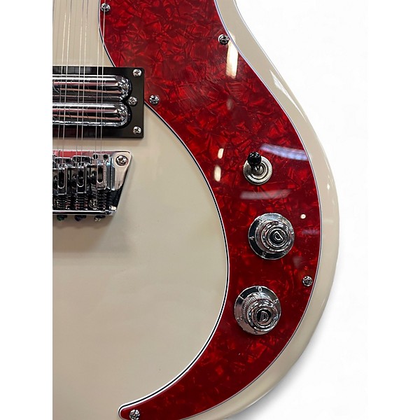 Used Danelectro 59X12 12 String Guitar Cream Solid Body Electric Guitar
