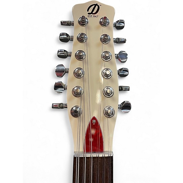 Used Danelectro 59X12 12 String Guitar Cream Solid Body Electric Guitar