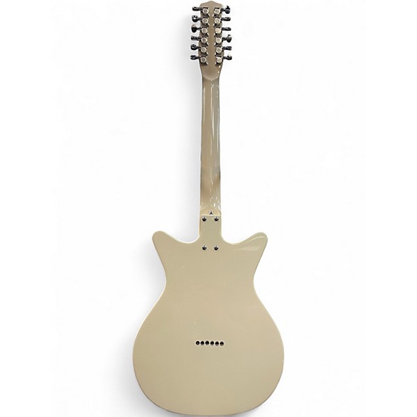 Used Danelectro 59X12 12 String Guitar Cream Solid Body Electric Guitar