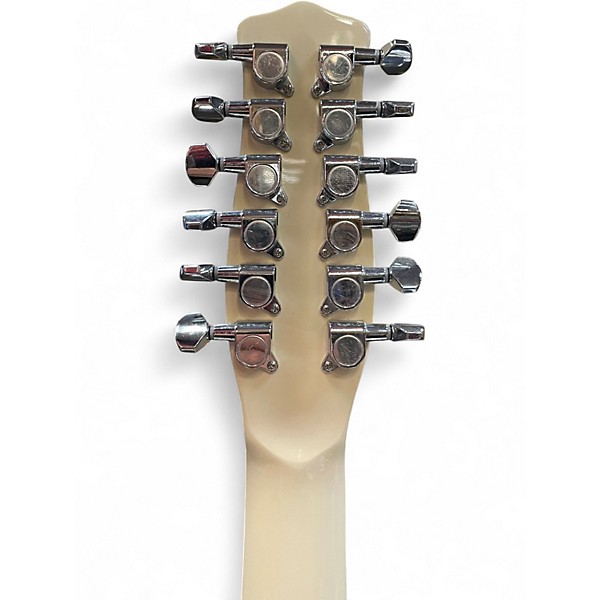 Used Danelectro 59X12 12 String Guitar Cream Solid Body Electric Guitar