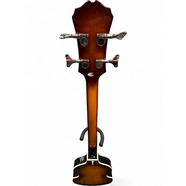 Used Epiphone Viola Sunburst Electric Bass Guitar