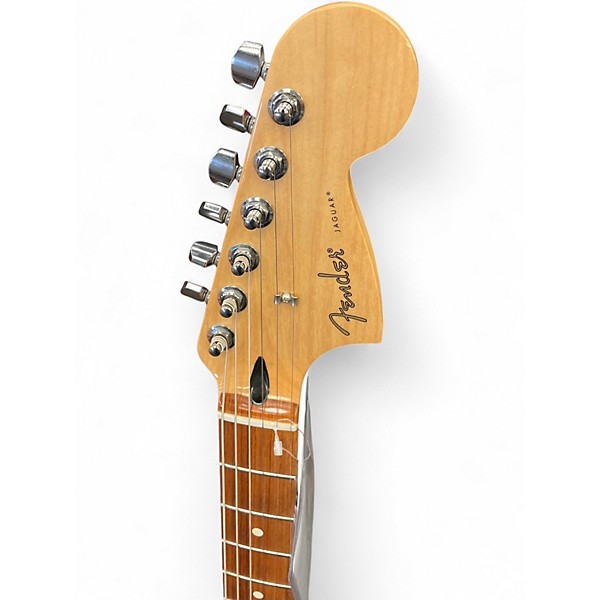 Used Fender PLAYER JAGUAR HS Metallic Blue Solid Body Electric Guitar