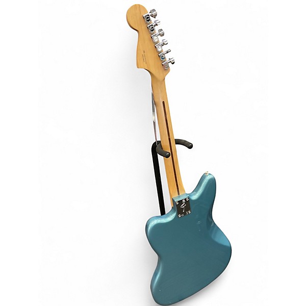 Used Fender PLAYER JAGUAR HS Metallic Blue Solid Body Electric Guitar