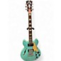 Used D'Angelico Premier Series DC Surf Green Hollow Body Electric Guitar thumbnail
