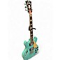 Used D'Angelico Premier Series DC Surf Green Hollow Body Electric Guitar
