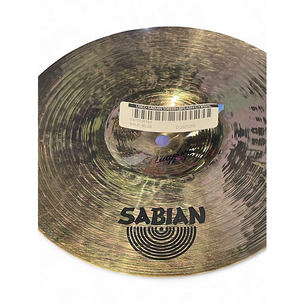 Used SABIAN 10in HH Splash Cymbal
