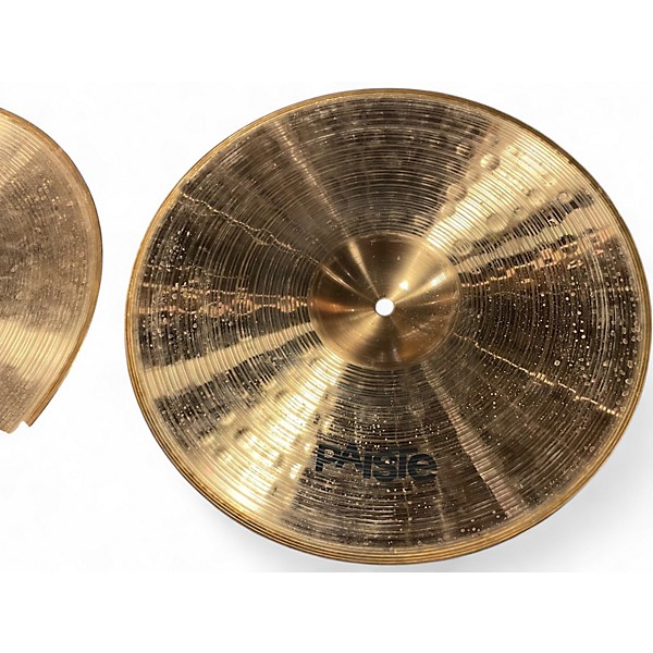 Used Paiste 14in 802 Hi Hat Pair Cymbal