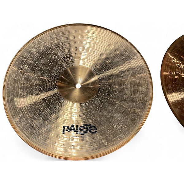 Used Paiste 14in 802 Hi Hat Pair Cymbal