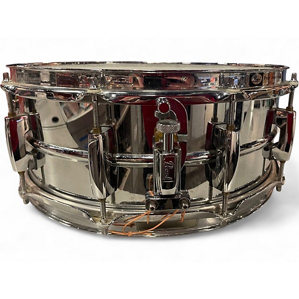 Used Pearl 5.5X14 Sensitone Snare Chrome Drum