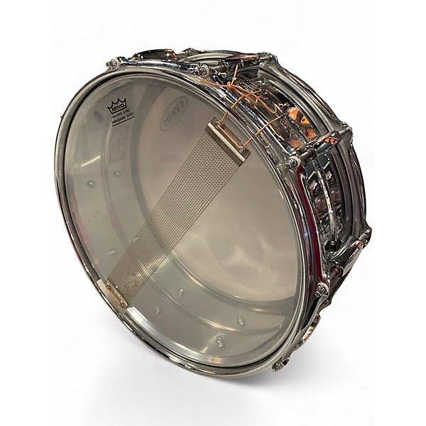 Used Pearl 5.5X14 Sensitone Snare Chrome Drum