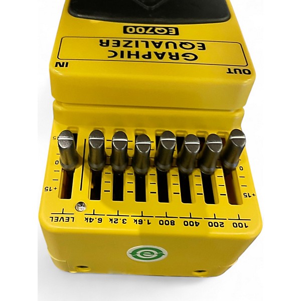 Used Behringer EQ700 Graphic Equalizer 7-Band EQ Pedal