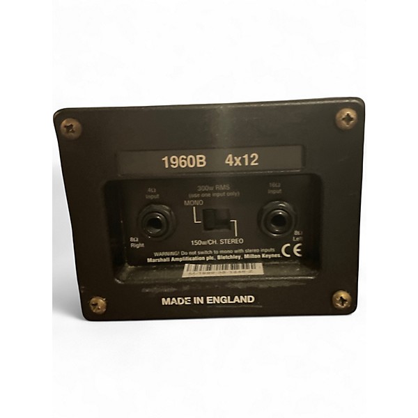 Used Marshall JCM900 1960 LEAD B STRAIGHT 4X12 Guitar Cabinet