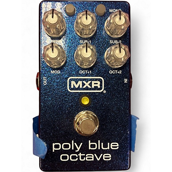 Used MXR Poly blue octave Effect Pedal