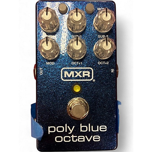Used MXR Poly blue octave Effect Pedal