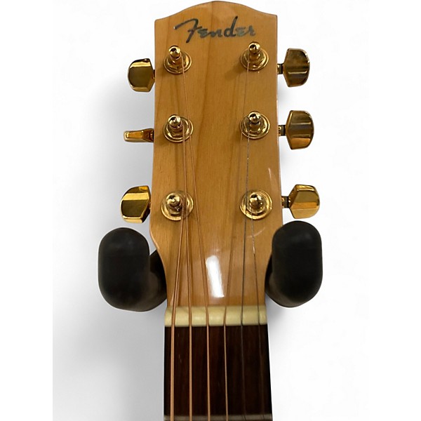 Used Fender DG-22CE Natural Acoustic Guitar
