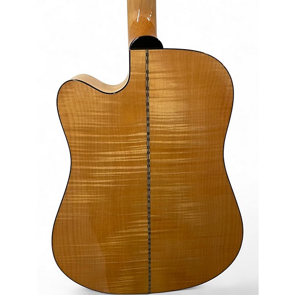 Used Fender DG-22CE Natural Acoustic Guitar