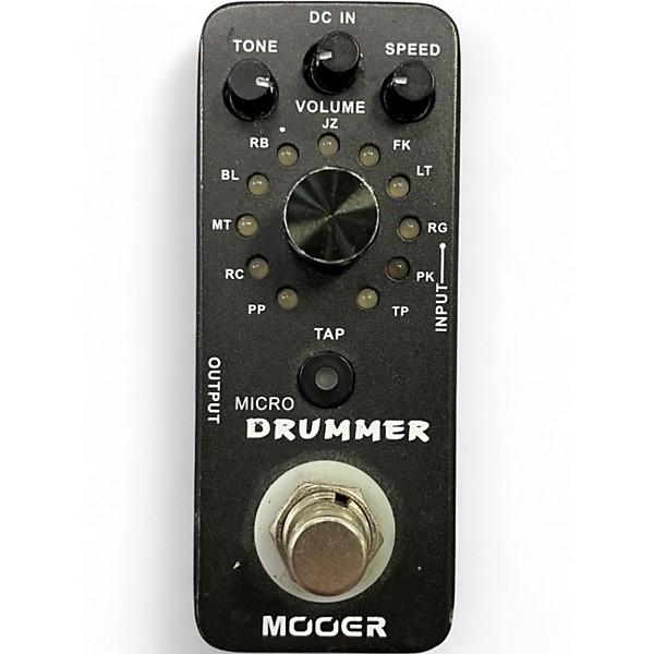 Used Mooer MICRO DRUMMER Pedal