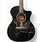 Used Taylor 214CE Black Acoustic Electric Guitar