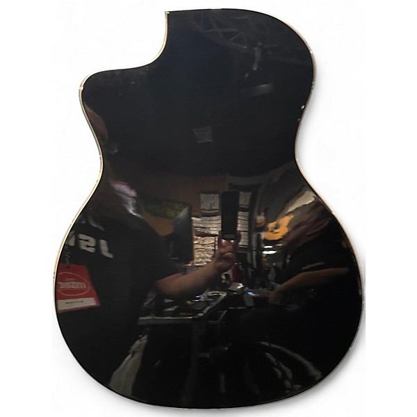 Used Taylor 214CE Black Acoustic Electric Guitar