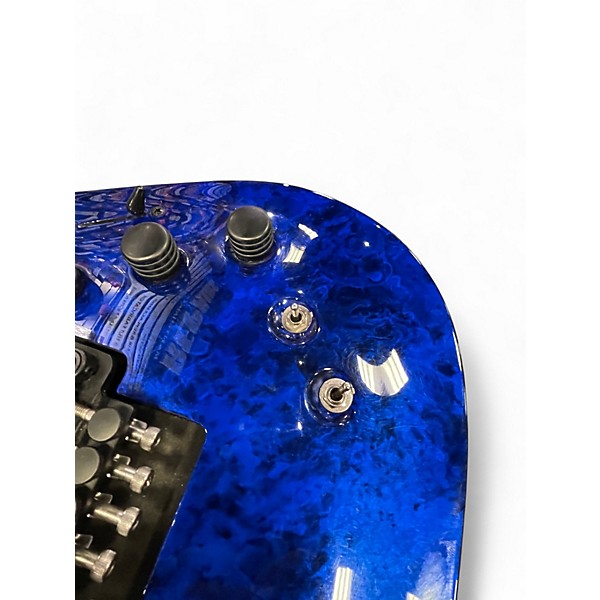 Used Schecter Guitar Research C1 Apocalypse Baltic Blue Solid Body Electric Guitar