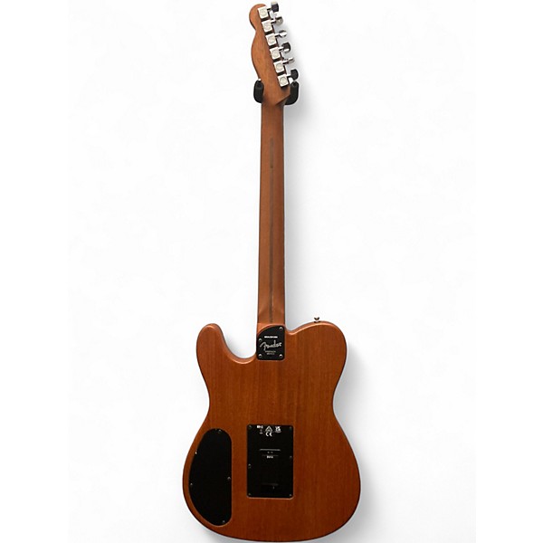 Used Fender Acoustasonic Player Telecaster Blonde Acoustic Electric Guitar