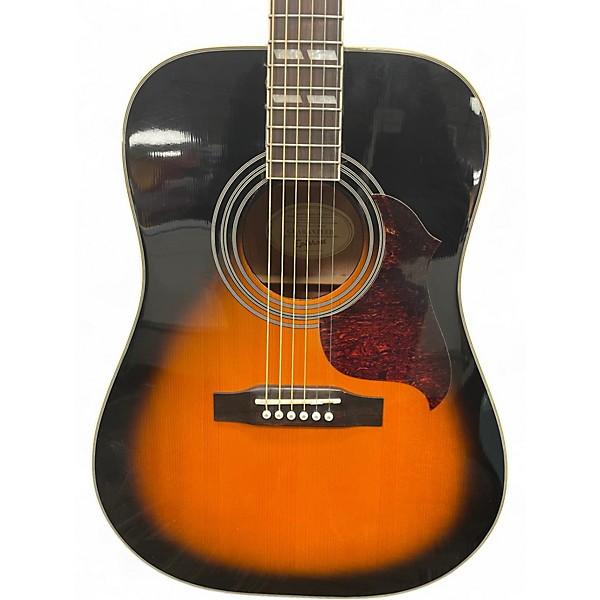 Used Epiphone Hummingbird Artist Tobacco Sunburst Acoustic Guitar