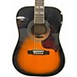 Used Epiphone Hummingbird Artist Tobacco Sunburst Acoustic Guitar