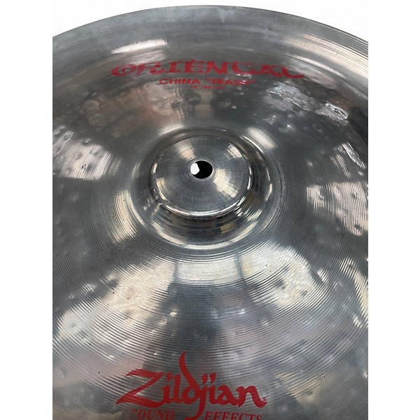 Used Zildjian 18in Oriental China Trash Cymbal