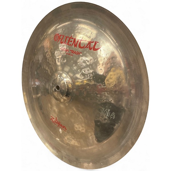 Used Zildjian 18in Oriental China Trash Cymbal