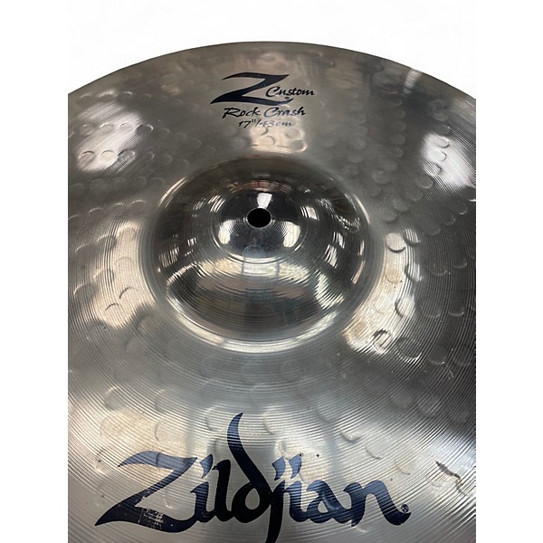 Used Zildjian 17in Z Custom Rock Crash Cymbal