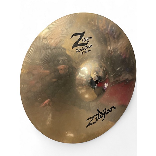 Used Zildjian 17in Z Custom Rock Crash Cymbal