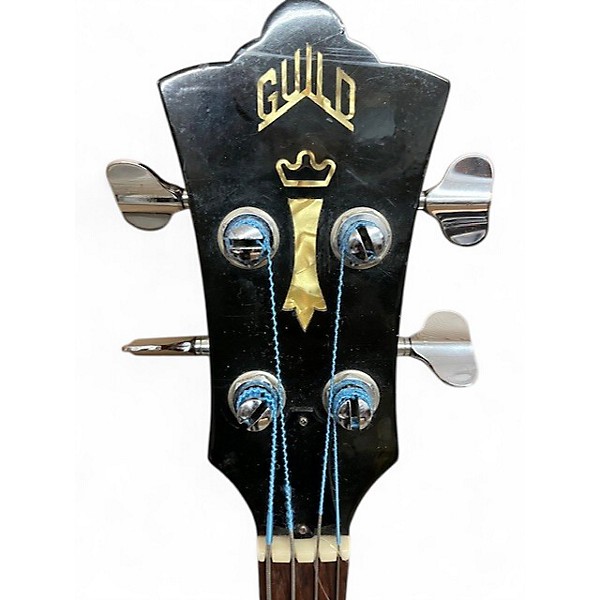 Vintage 1970s Guild Polaris Bass Cherry Electric Bass Guitar