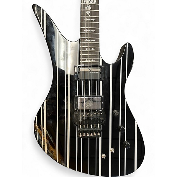 Used Schecter Guitar Research Synyster Gates Signature Custom S Black Solid Body Electric Guitar